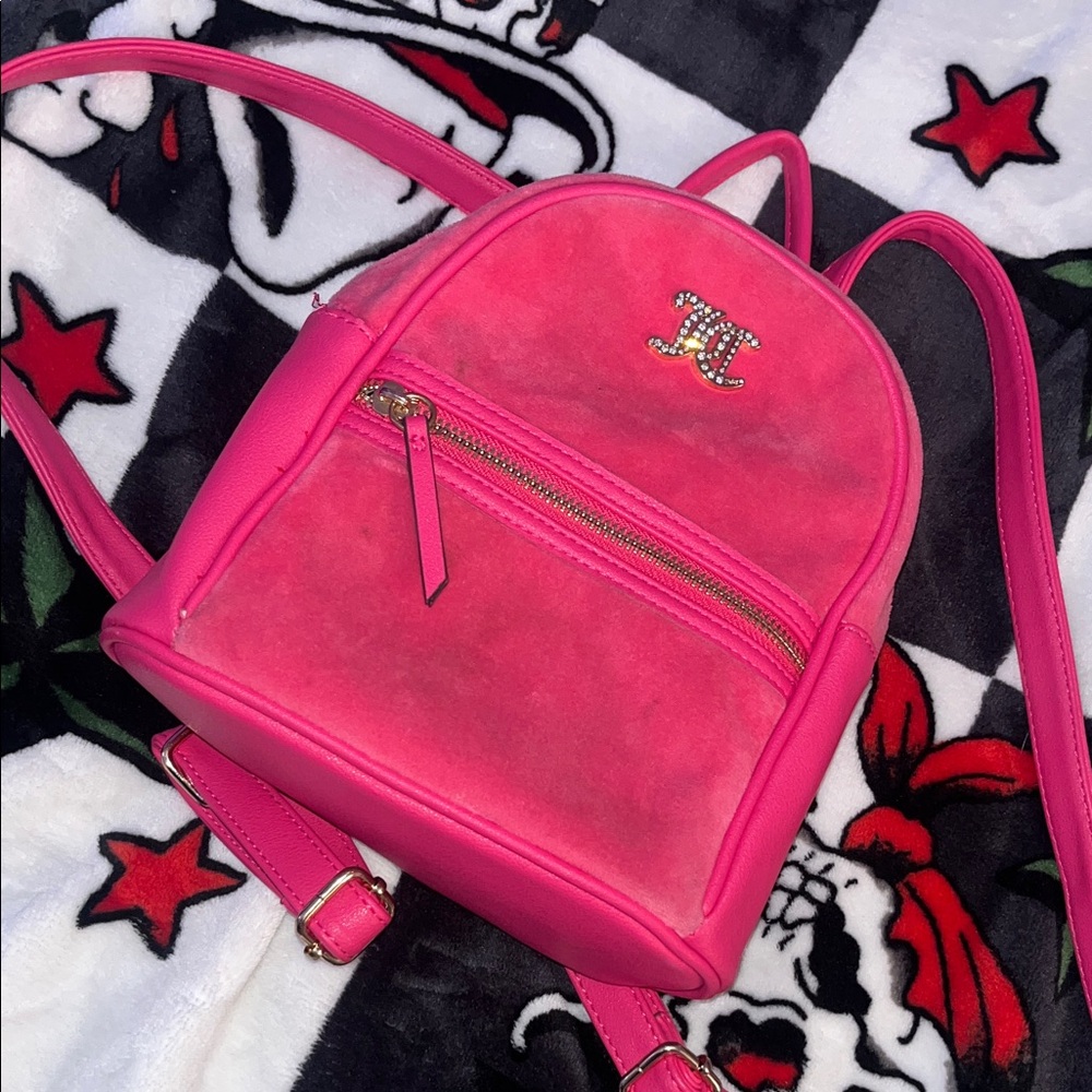 Juicy Couture Vibrant Pink Backpack